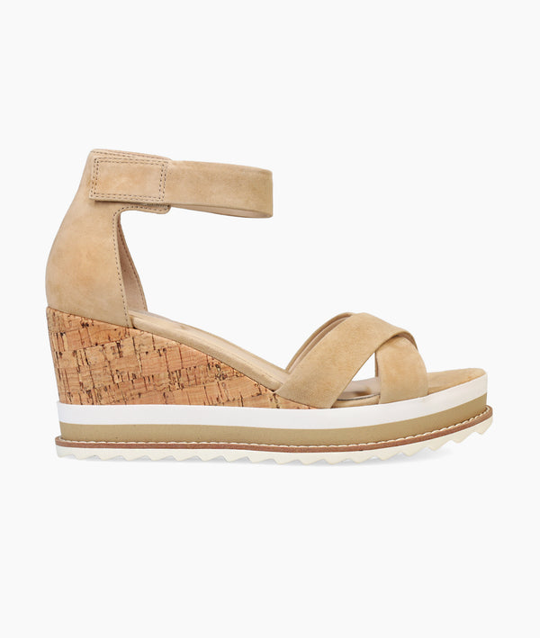pelle moda Westyn Wedge - Latte