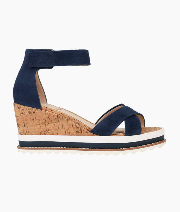pelle moda Westyn Wedge - Midnight
