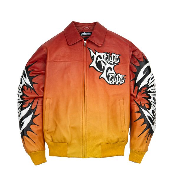 pelle pelle Auracles x Pelle Pelle Gradient Jacket Multi