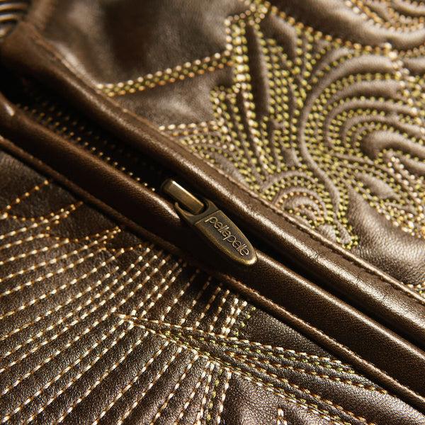 Pelle Pelle PELLE PELLE AMERICA QUILTED JACKET Brown Abrasion