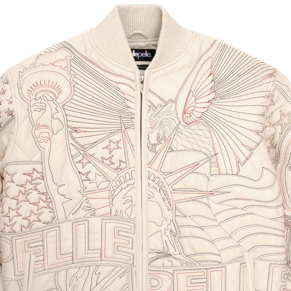Pelle Pelle PELLE PELLE AMERICA QUILTED JACKET Ivory