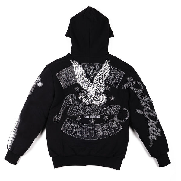 Pelle Pelle PELLE PELLE AMERICAN BRUISER HOODIE Black