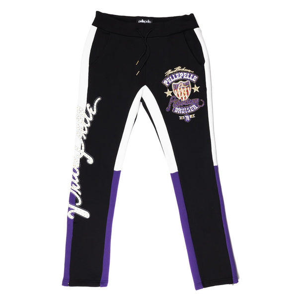 pelle pelle PELLE PELLE AMERICAN BRUISER JOGGER Black / Black / Purple