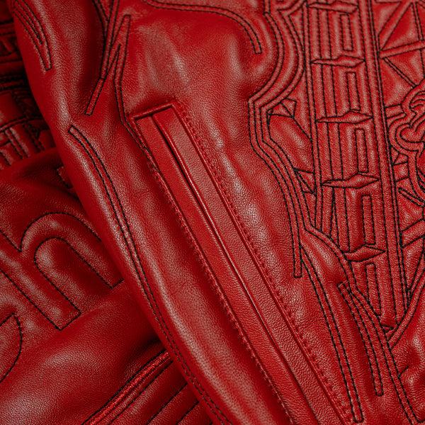 Pelle Pelle PELLE PELLE CHICAGO QUILTED JACKET Cabernet / Black