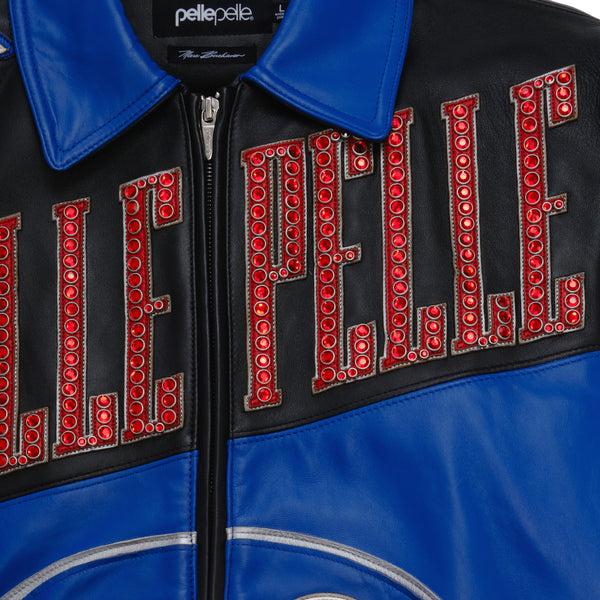 Pelle Pelle PELLE PELLE DAYTONA SPECIAL JACKET Black / Royal / Cabernet
