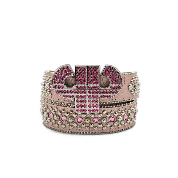 pelle pelle Pelle Pelle x BB Simon Limited Edition Heritage Icon Belt Rose