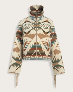 pendleton LINDSEY THORNBURG X PENDLETON FRINGED ARCHER JACKET