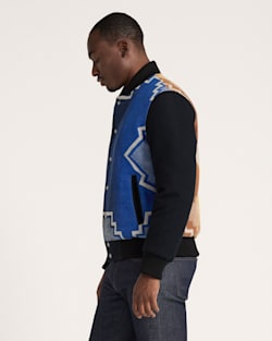 Pendleton MEN'S COLLEGE FUND DIRECTIONS HOME WOOL COAT