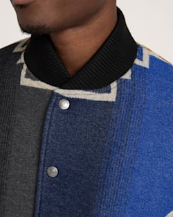 Pendleton MEN'S COLLEGE FUND DIRECTIONS HOME WOOL COAT