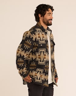 Pendleton MEN'S HARDING DOUBLESOFT SHERPA-LINED SHIRT JACKET