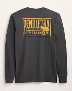 pendleton MEN'S LONG-SLEEVE ORIGINAL WESTERN GRAPHIC TEE