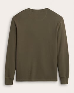 Pendleton MEN'S LONG-SLEEVE WAFFLE-KNIT COTTON HENLEY