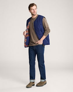 Pendleton MEN'S PENDLETON UK HARDING REVERSIBLE QUILTED VEST