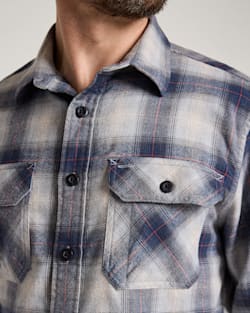 Pendleton MEN'S PLAID BURNSIDE COTTON FLANNEL SHIRT