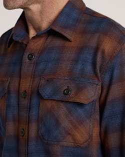 Pendleton MEN'S PLAID BURNSIDE COTTON FLANNEL SHIRT