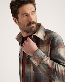 Pendleton MEN'S PLAID SNAP-FRONT WESTERN CANYON SHIRT