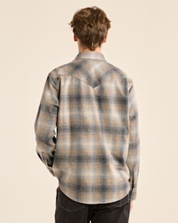 Pendleton MEN'S PLAID SNAP-FRONT WESTERN CANYON SHIRT