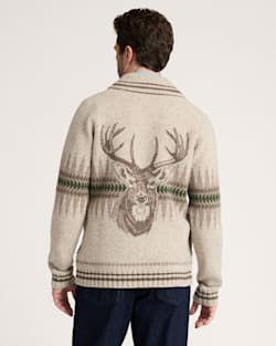 Pendleton MEN'S SAWTOOTH BUCK LAMBSWOOL ZIP CARDIGAN
