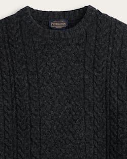 Pendleton MEN'S SHETLAND COLLECTION FISHERMAN SWEATER