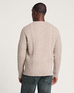 Pendleton MEN'S SHETLAND COLLECTION FISHERMAN SWEATER