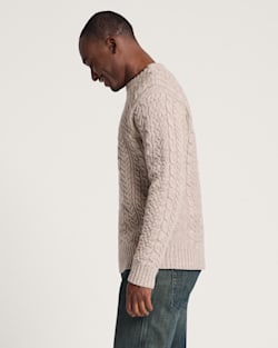Pendleton MEN'S SHETLAND COLLECTION FISHERMAN SWEATER