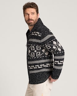 Pendleton MEN'S WESTERLEY DONEGAL LAMBSWOOL CARDIGAN