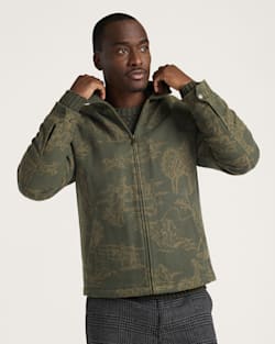 pendleton MEN'S WILD LANDSCAPE QUILTED COTTON WORK JACKET