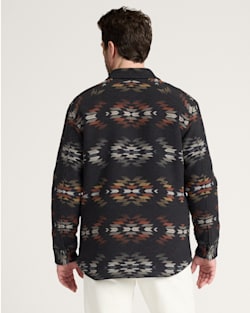 Pendleton MEN'S WYETH FALLS COTTON CHAMOIS SHERPA-LINED SHIRT JACKET