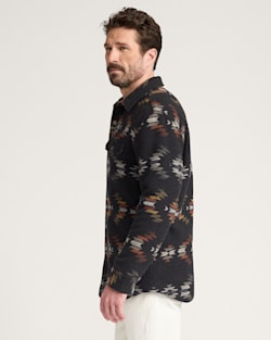 Pendleton MEN'S WYETH FALLS COTTON CHAMOIS SHERPA-LINED SHIRT JACKET