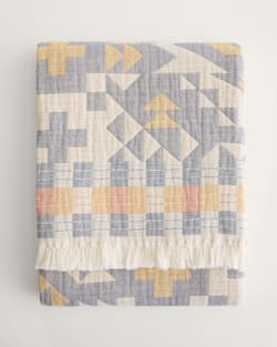 Pendleton BLUE RIDGE ORGANIC COTTON FRINGED THROW