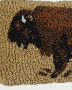 Pendleton BUFFALO HOOKED SMALL LUMBAR PILLOW