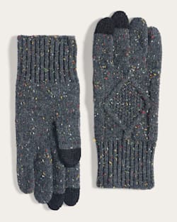 pendleton CABLE KNIT TEXTING GLOVES