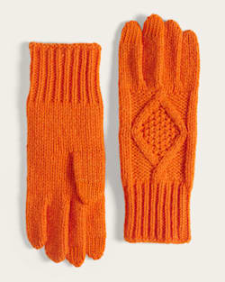 pendleton CABLE KNIT TEXTING GLOVES