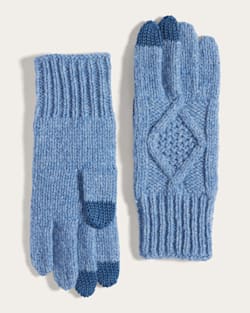 pendleton CABLE KNIT TEXTING GLOVES