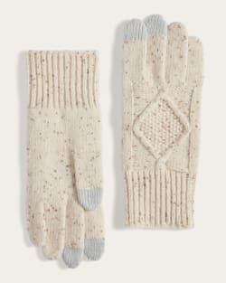 pendleton CABLE KNIT TEXTING GLOVES