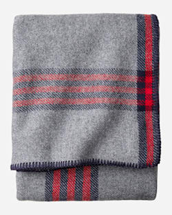 pendleton ECO-WISE WOOL PLAID/STRIPE BLANKET