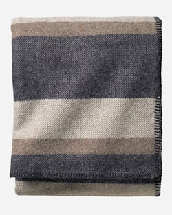 pendleton ECO-WISE WOOL PLAID/STRIPE BLANKET
