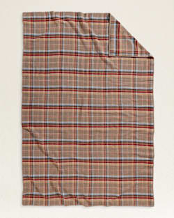 Pendleton ECO-WISE WOOL PLAID/STRIPE BLANKET