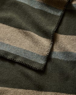 Pendleton ECO-WISE WOOL PLAID/STRIPE BLANKET