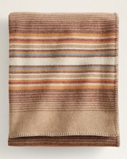 pendleton ECO-WISE WOOL PLAID/STRIPE BLANKET