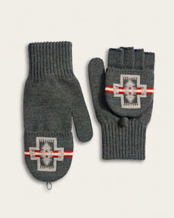pendleton HARDING MERINO KNIT CONVERTIBLE MITTENS