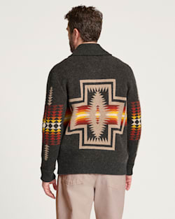 Pendleton MEN'S HARDING ZIP LAMBSWOOL CARDIGAN