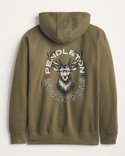 pendleton MEN'S LONG-SLEEVE STAG GRAPHIC HOODIE
