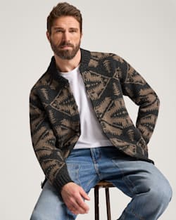 pendleton MEN'S MIRROR LAKE LAMBSWOOL CARDIGAN