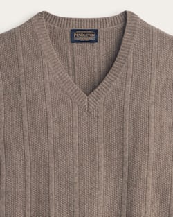 Pendleton MEN'S MIXED STITCH MERINO SWEATER VEST