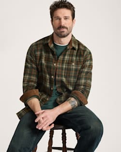 pendleton MEN'S PLAID COTTON FREMONT FLANNEL SHIRT