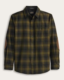 pendleton MEN'S PLAID ELBOW-PATCH TRAIL SHIRT