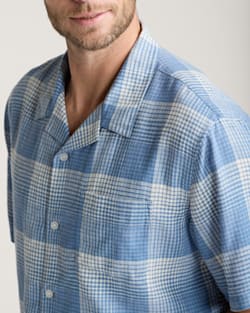 Pendleton MEN'S PLAID LINEN CAMP SHIRT