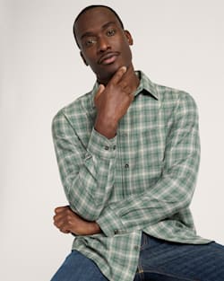 pendleton MEN'S PLAID MERINO LODGE SHIRT