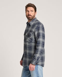 Pendleton MEN'S PLAID QUILTED CPO JACKET
